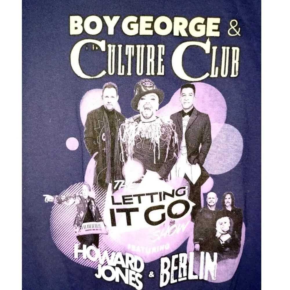 Boy George & Culture Club Letting It Go Tour T-Shirt XL